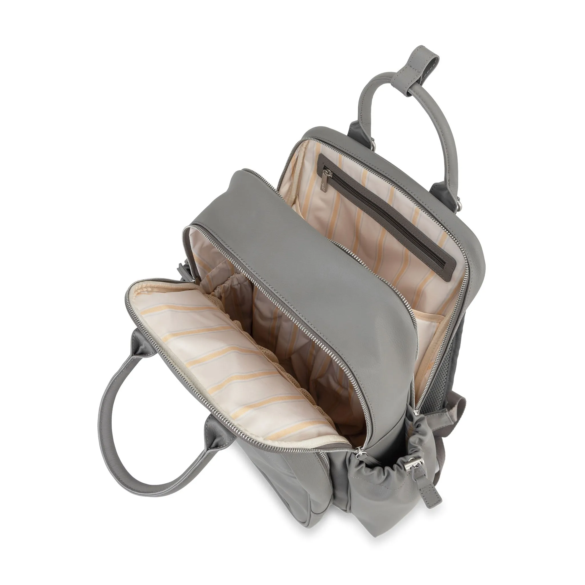 Million Pockets Earth Leather - Charcoal
