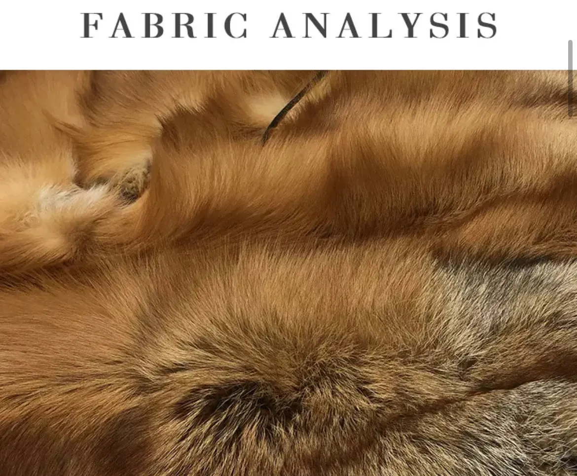 Miss Foxy Brown - Fox Fur Large Poncho
