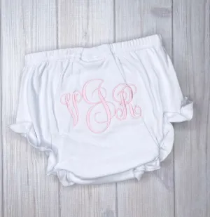 Monogram Baby Bloomers