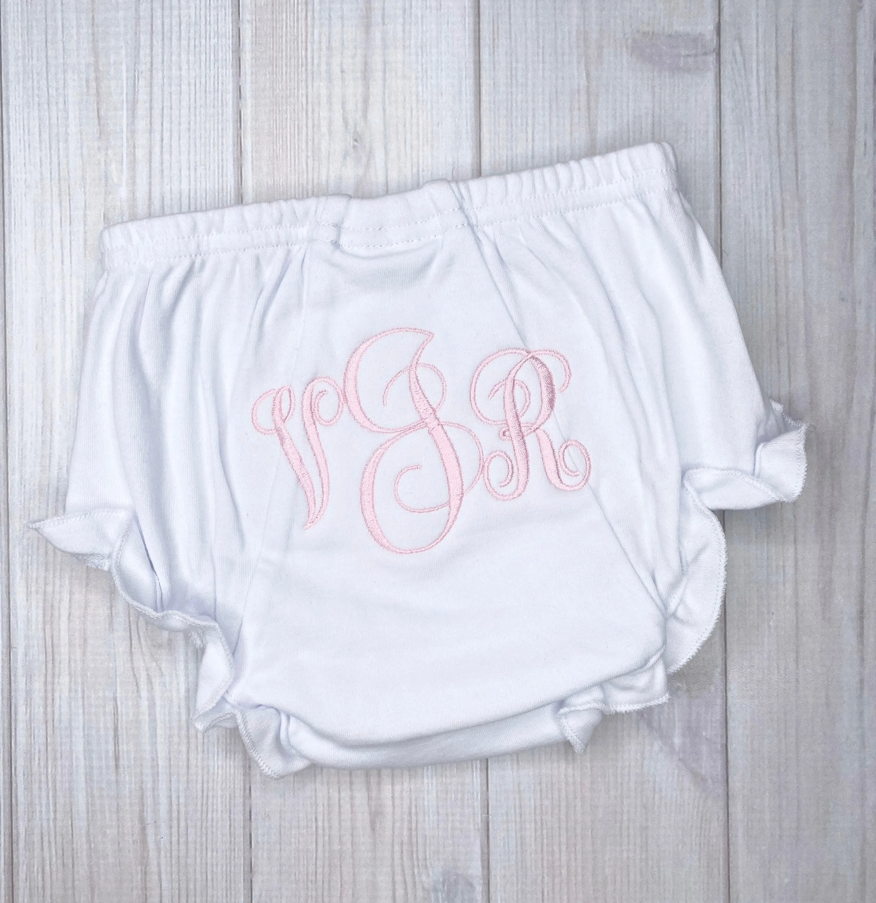 Monogram Baby Bloomers