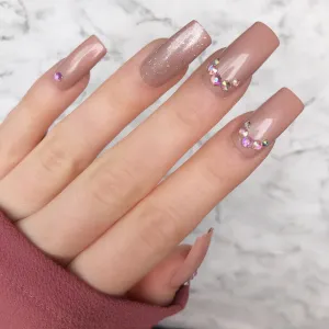 Nude Chic Long Square