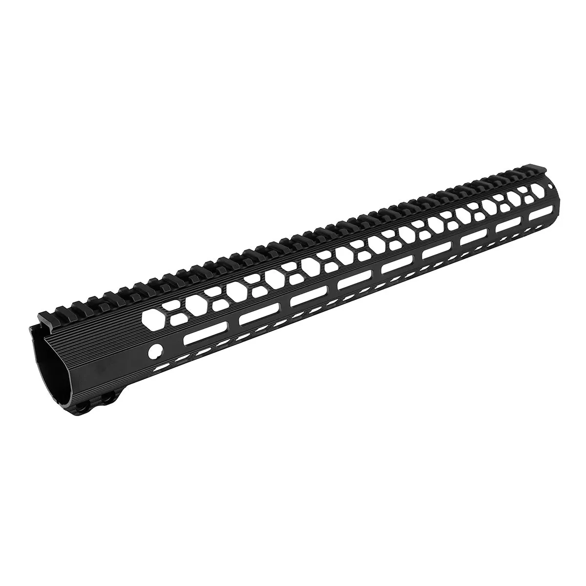 ohhunt® AR-15 Large ID 1.8" Round Free Float Handguard Lightweight 7" 9" 10" 11" 12" 13.5" 15" 17"
