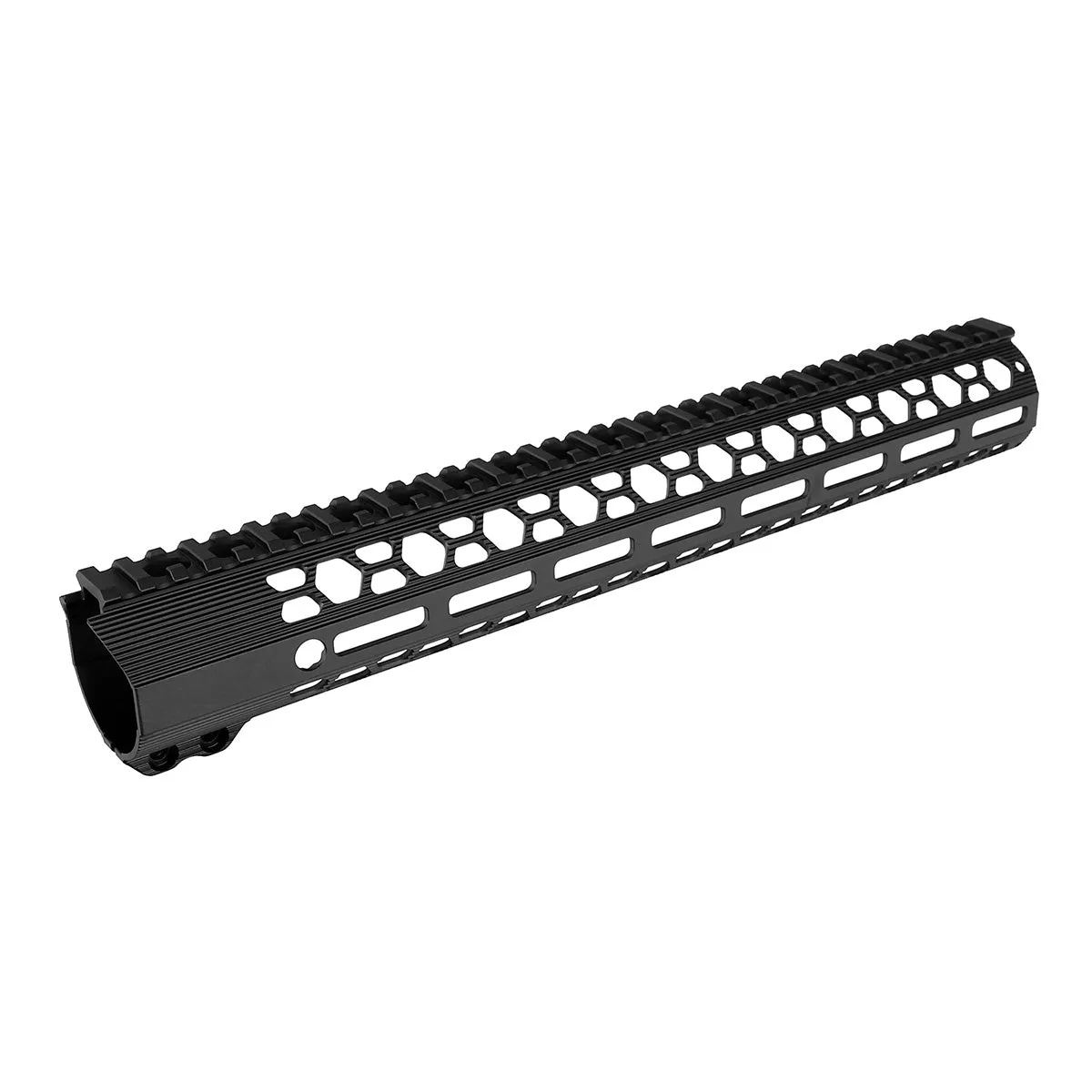 ohhunt® AR-15 Large ID 1.8" Round Free Float Handguard Lightweight 7" 9" 10" 11" 12" 13.5" 15" 17"