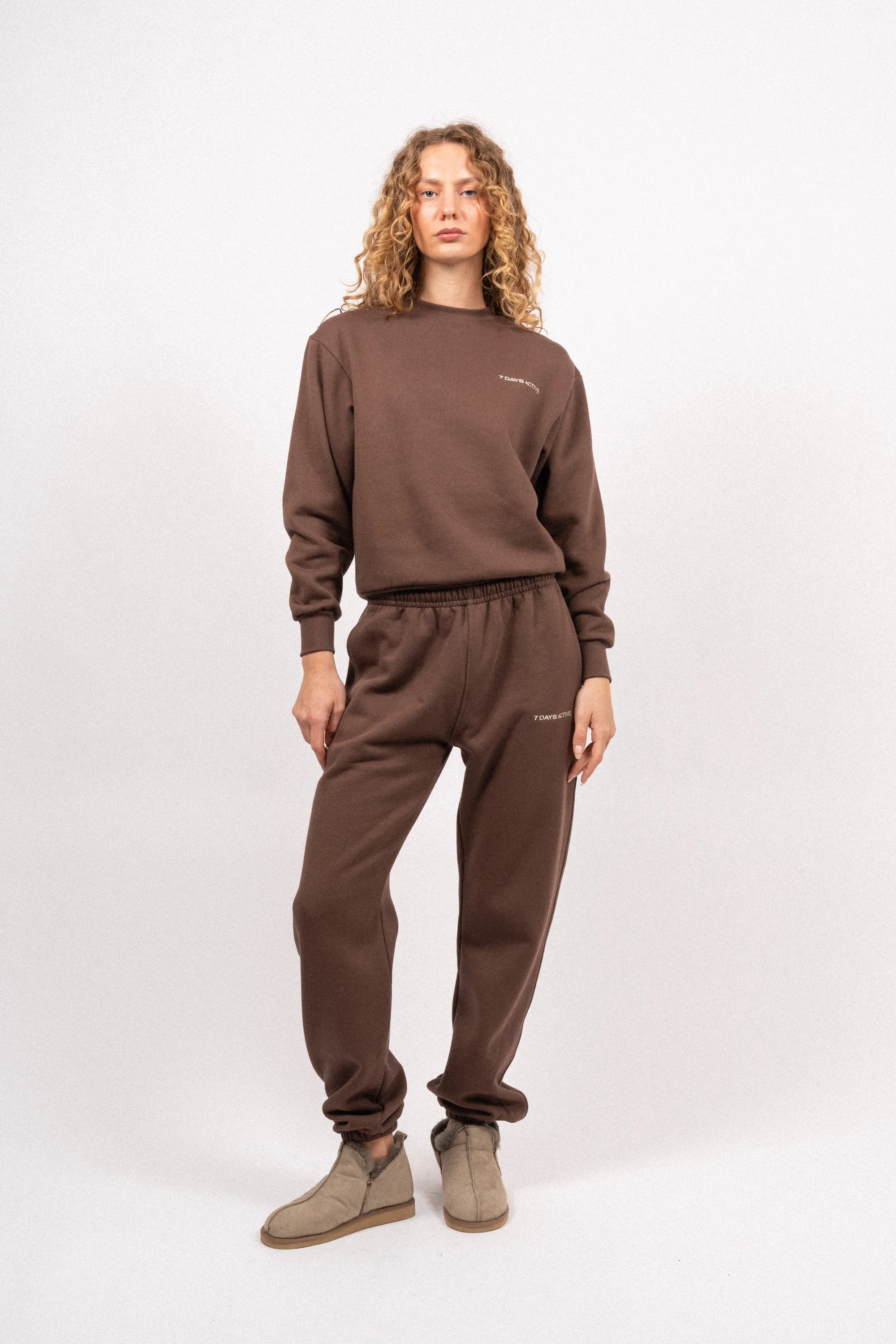 Organic Fitted Sweat Pants - Shopping Bag