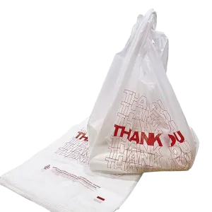 Plastic "Thank You" Bag