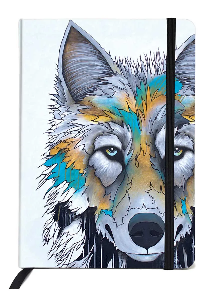 "Alpha" Lined Journal by Indigenous Artist, Micqaela Jones