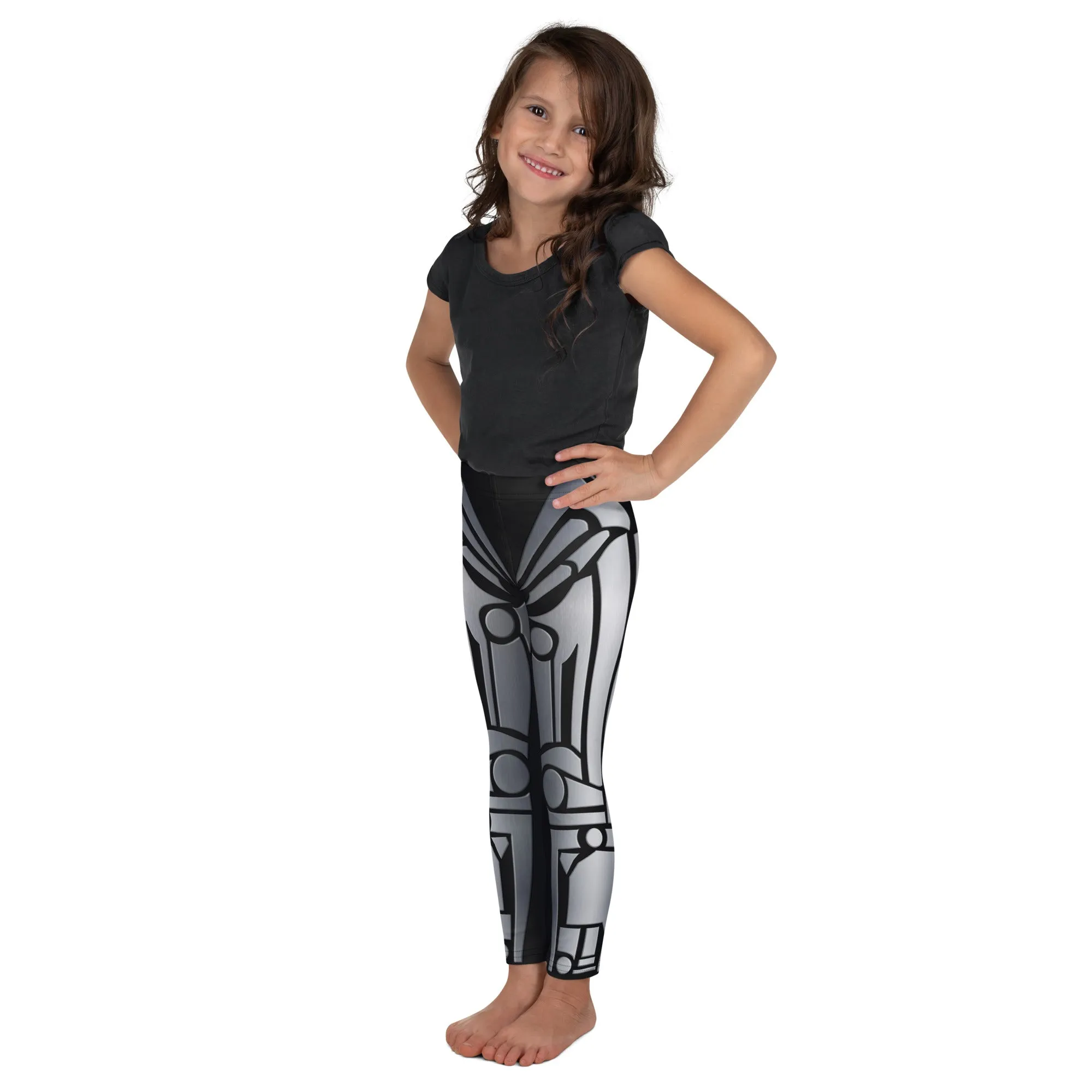 Robo Chic Armor Kid's Leggings