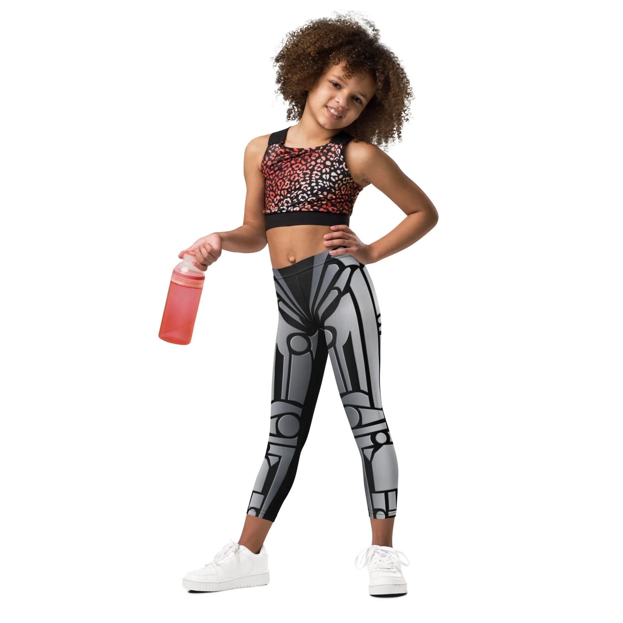 Robo Chic Armor Kid's Leggings