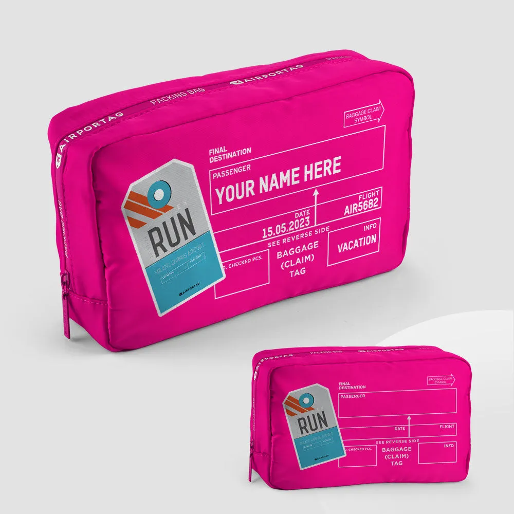 RUN - Packing Bag