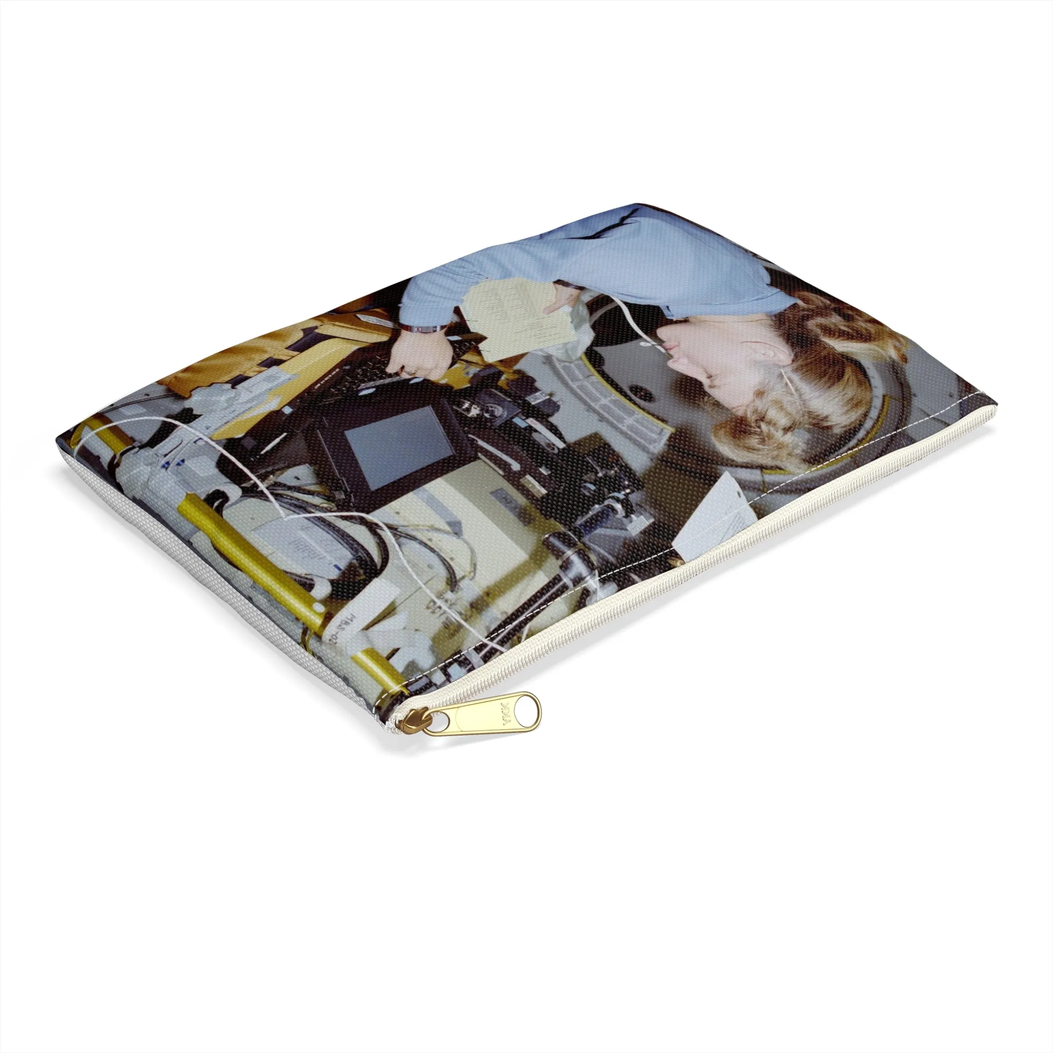 S47-238-020 - STS-047 - Public domain NASA photogrpaph Large Organizer Pouch with Black Zipper
