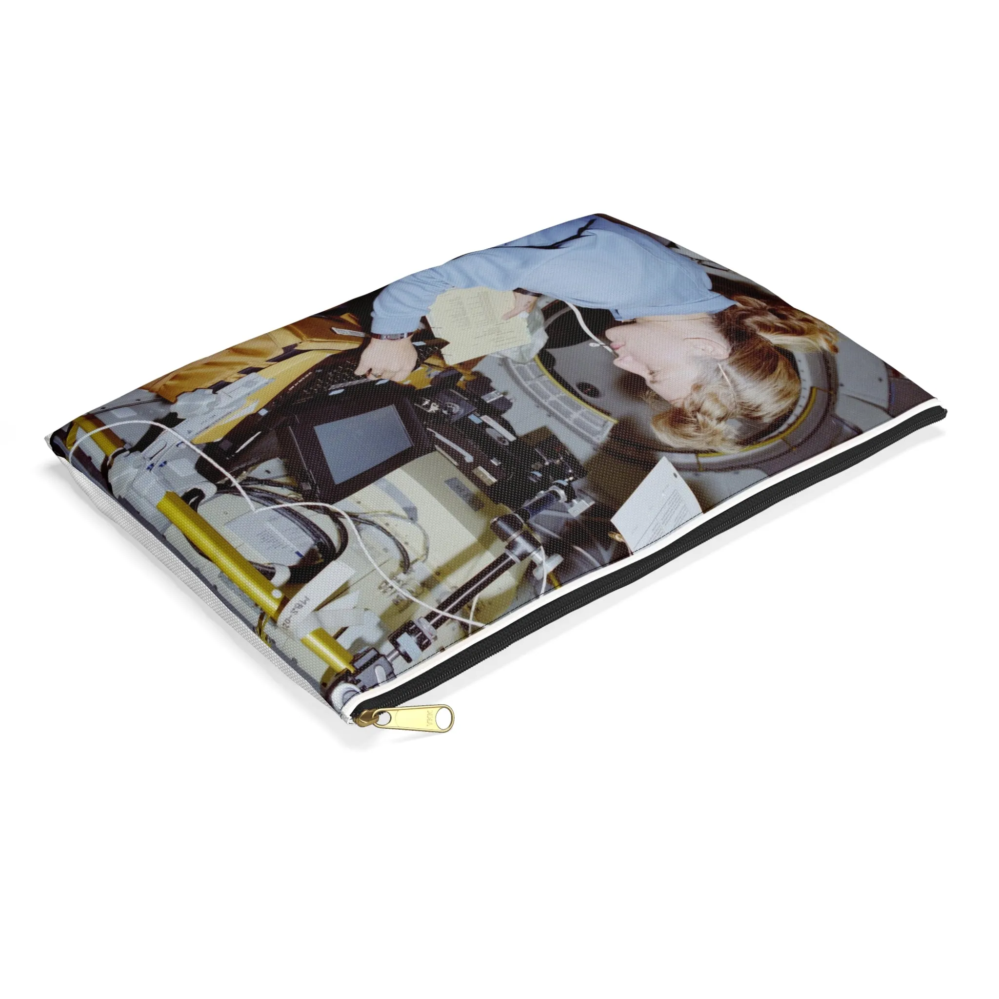 S47-238-020 - STS-047 - Public domain NASA photogrpaph Large Organizer Pouch with Black Zipper