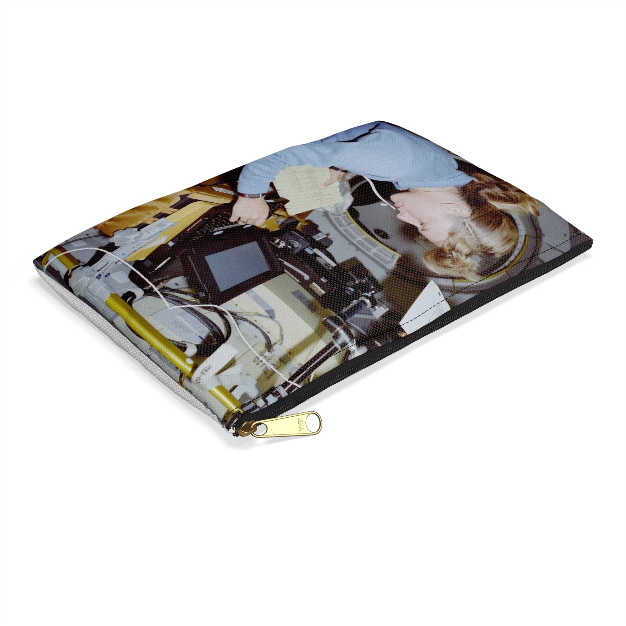 S47-238-020 - STS-047 - Public domain NASA photogrpaph Large Organizer Pouch with Black Zipper