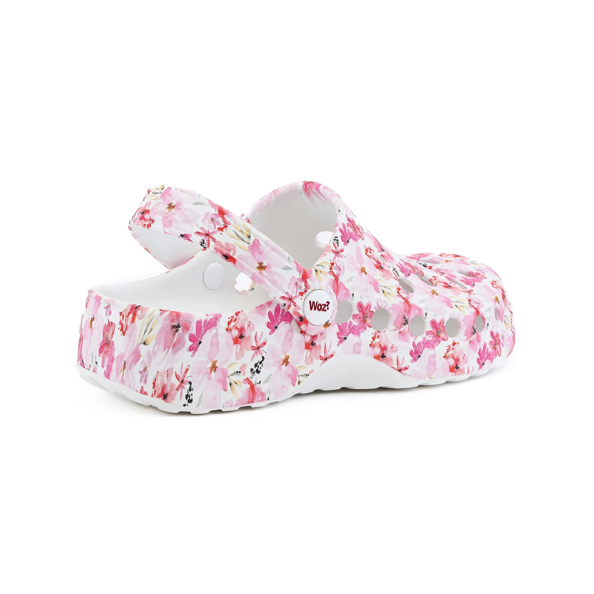 Shabby Chic Print Clogs