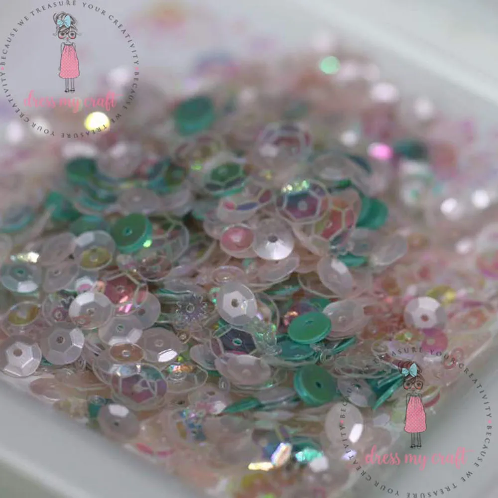 Shabby Chic Sequins - 25gm