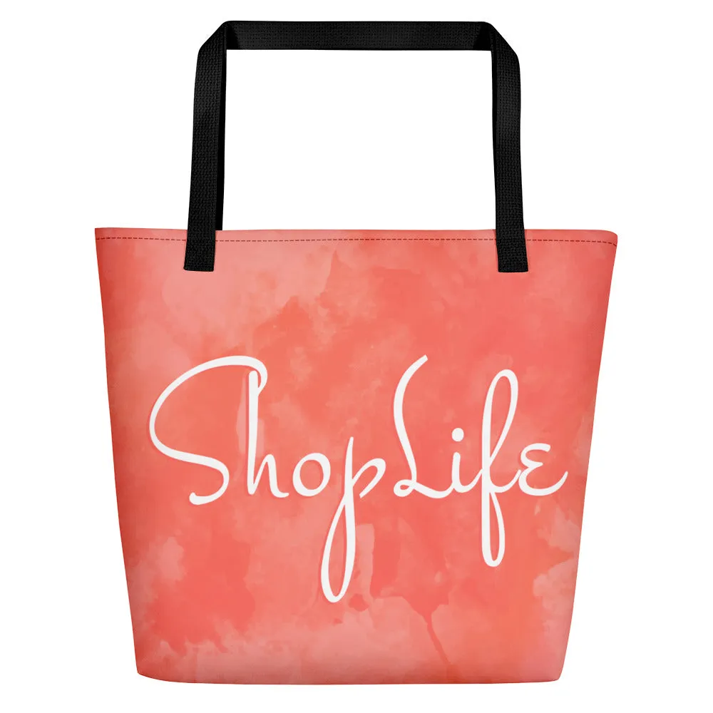Shop Life™ Living Coral Beach Bag