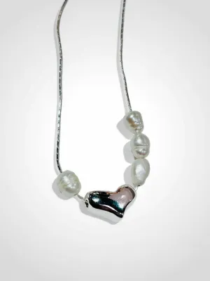 Silver Heart Necklace