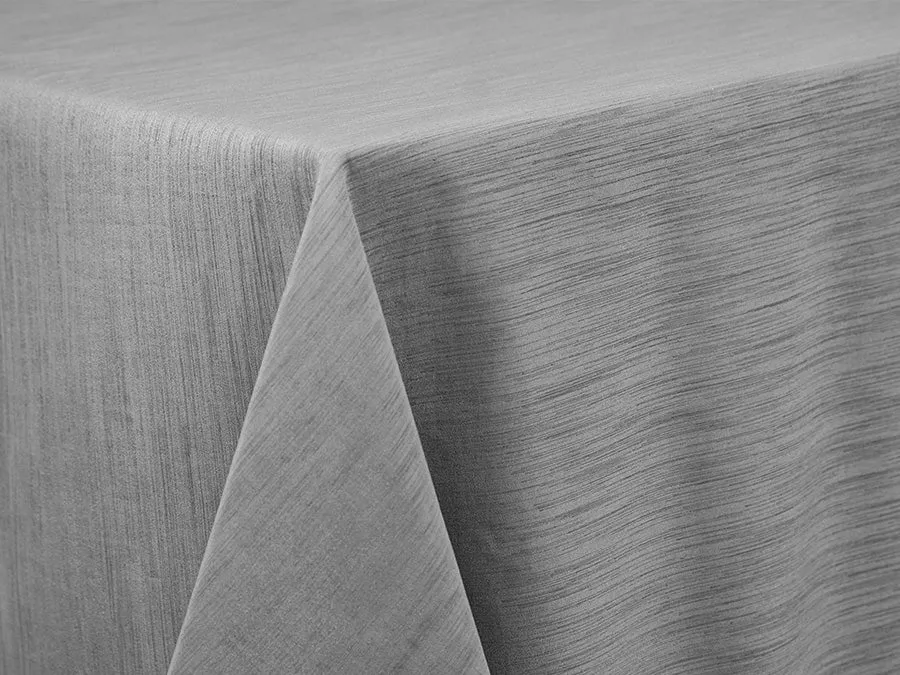 Silver Majestic Tablecloth