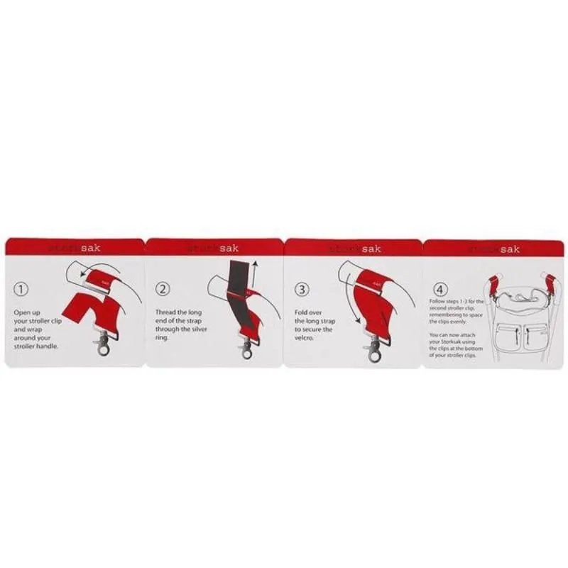 Stroller Clips - Storksak