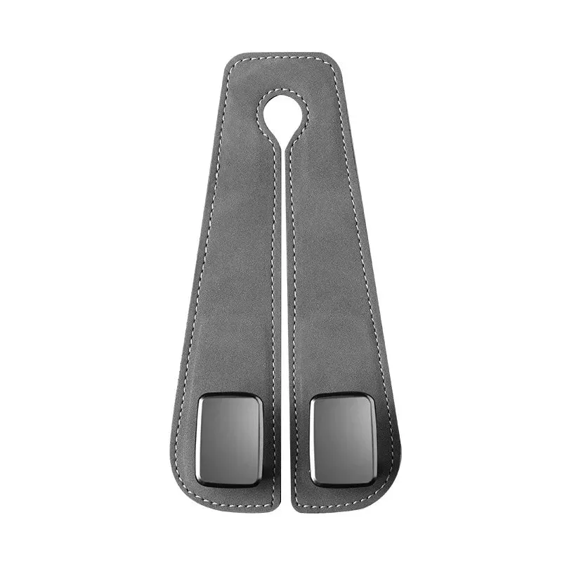 Suede Double Hook Car Tools Organizer