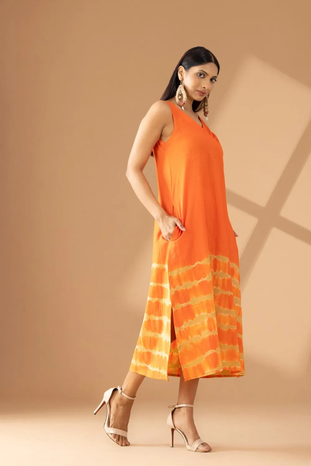 Sunburst Chic Dress