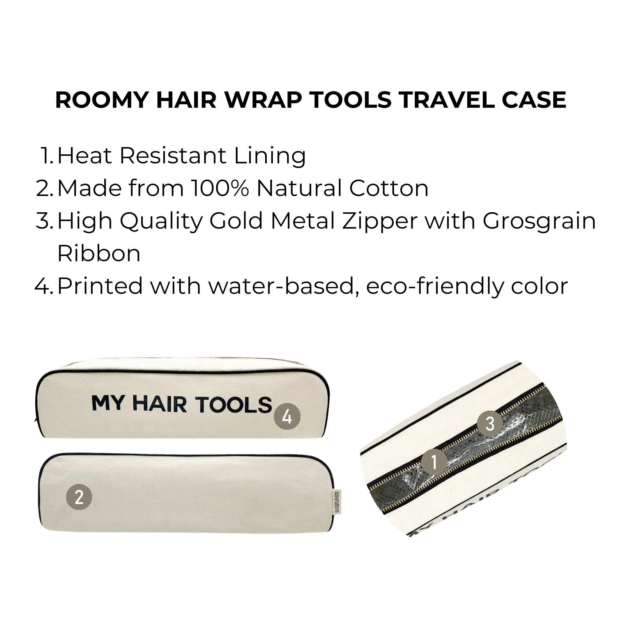 The Roomy Hair Tools Travel Case