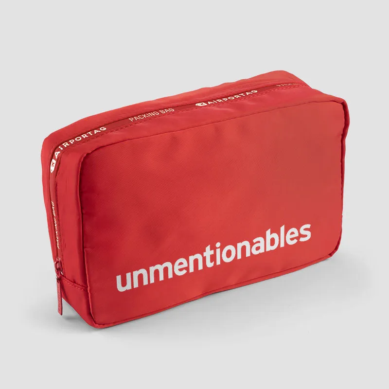 Unmentionables - Packing Bag