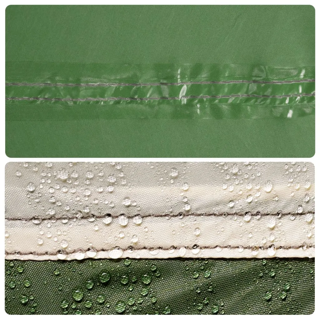 vidaXL Camping Tarp Green 420x440 cm Waterproof