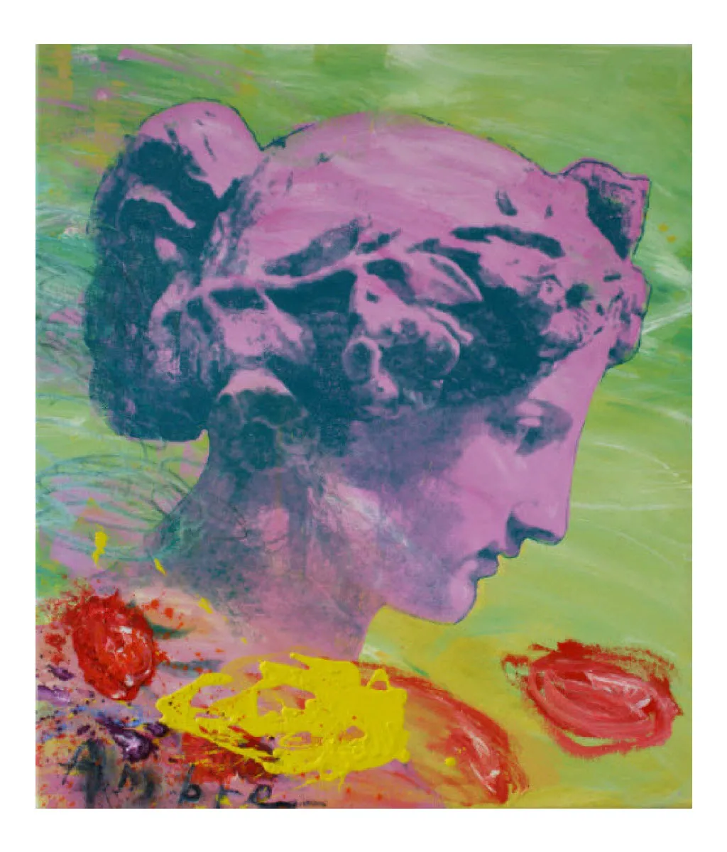 Walter Knabe Artwork Ambre Original Painting