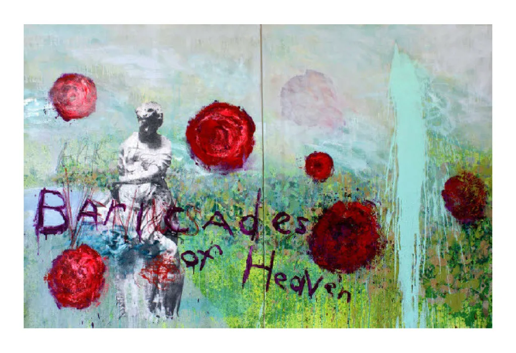 Walter Knabe Artwork Barricades of Heaven Original Painting - SOLD