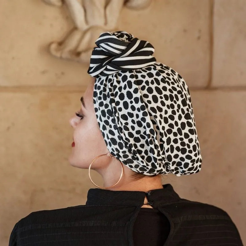 White Safari Turban