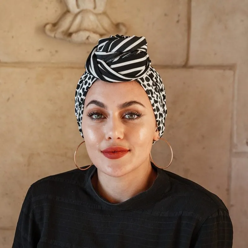 White Safari Turban
