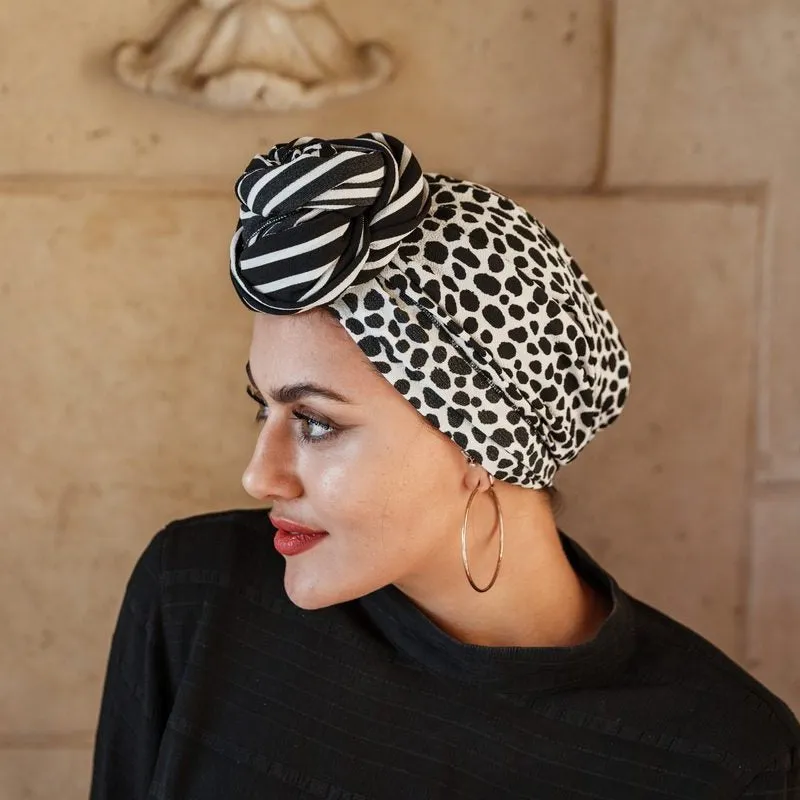 White Safari Turban