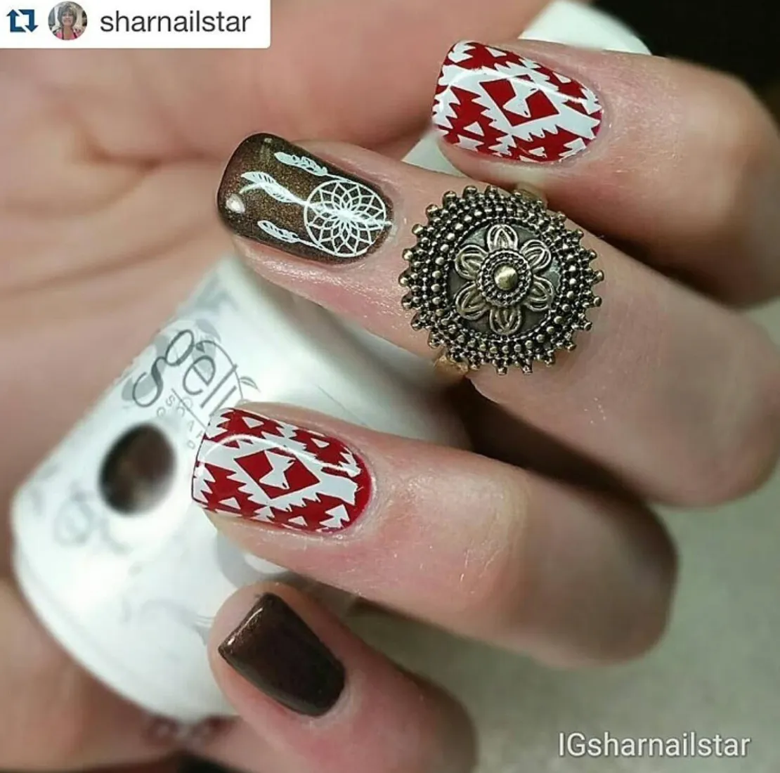 Wild West 1 - Uber Chic Stamping Plate