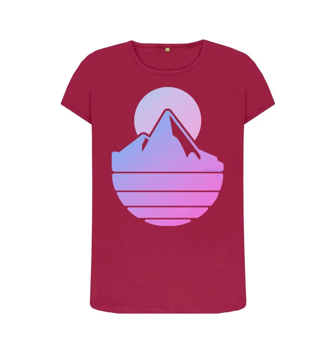 Women's Majestic Mountain Organic Tee