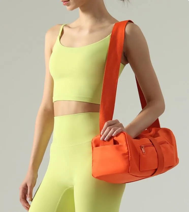Women's Yoga Gym Bag Weekend Travel Crossbody Bag